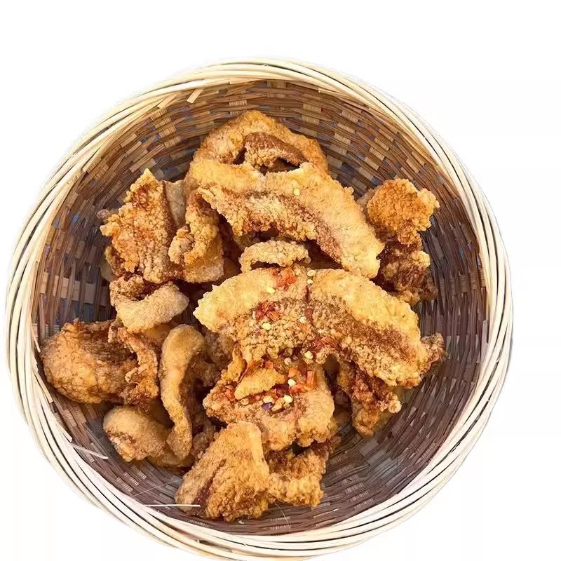 青岛特产猪油渣零食香酥脆皮五花肉脆哨猪肉脂渣网红小吃休闲食品
