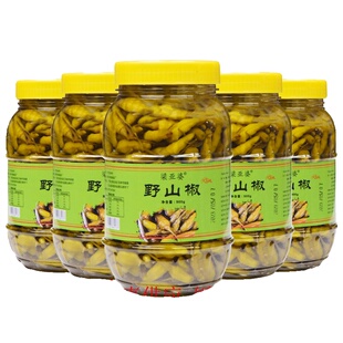 广西野山椒泡椒小米椒泡凤爪牛肉竹笋鸡爪甜酸辣味特辣调料菜大瓶