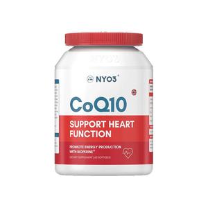 NYO3辅酶q10素心脏保健ql0软胶囊中老年coq10挪威原装进口120mg