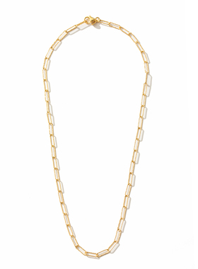 joystone意大利回形颈链镀金项链