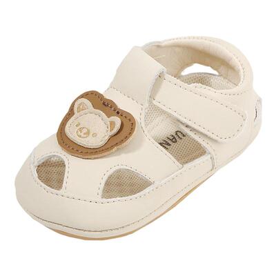 男女宝宝学步鞋软底包头凉鞋