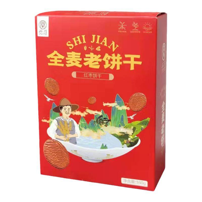 全麦老饼干食材讲究无添加蔗糖