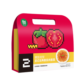 诺恩儿童意面速食早餐番茄肉酱拌面意大利面通心宝宝面条送辅食谱