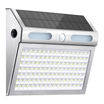 不锈钢太阳能户外庭院人体感应灯