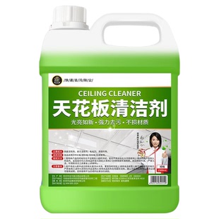 天花板清洁剂擦棚顶神器厨房吊顶部集成墙板塑料PVC铝扣板清洗剂