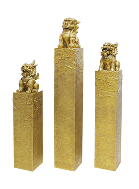 黛洛妃新中式户外室内落地拴马桩