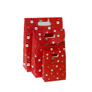 圣诞节装饰礼盒平安夜苹果盒纸盒糖果罐小礼品礼物盒母亲节礼盒