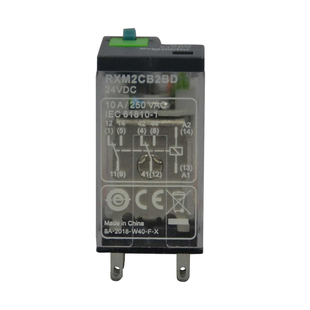 施耐德原装正品中间继电器RXM2CB2BD RXM2CB2E7 RXM2CB2P7 10A