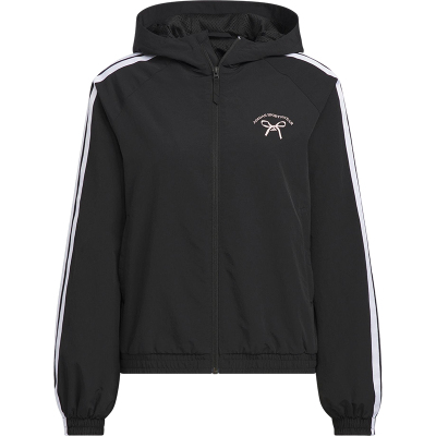 Adidas/阿迪达斯正品春季新款女士经典梭织连帽夹克外套JY7611