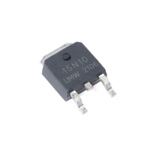 原装正品 UMW 15N10 TO-252 100V/20A N沟道 MOS(场效应管)芯片