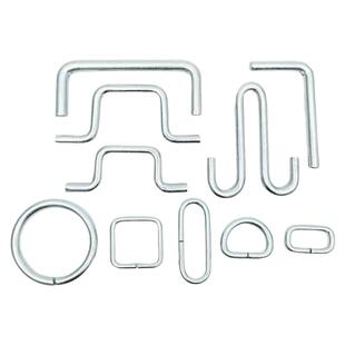 Q235圆钢不锈钢折弯标加工五金钩折弯钛冲挂钩弯圆钢定制圆钢加工