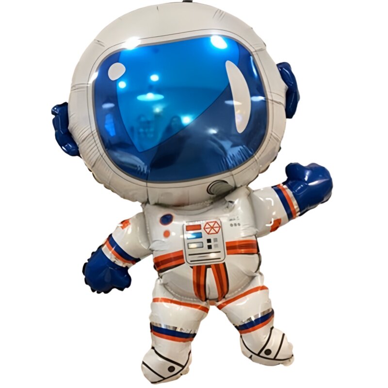 生日气球火箭铝箔飘空星空卡通