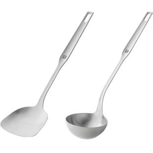 德国双立人Prof不锈钢炊具厨具家用厨房锅铲面勺炒勺汤勺漏勺组合