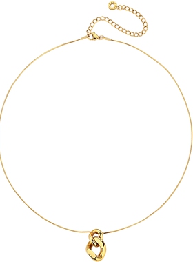 OOAK经典蛇骨链925银镀18k金