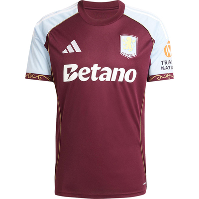 Adidas/阿迪达斯官方正品AVFC H JSY男士足球运动拼接短袖JN8061
