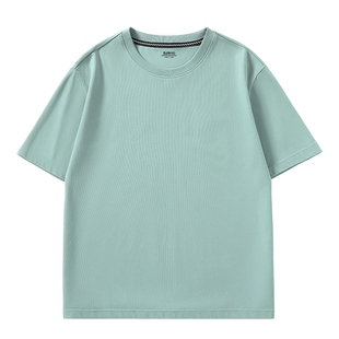 班尼路凉感短袖t恤男款夏季男士冰丝凉感半袖透气大码宽松上衣男A