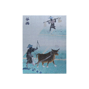 敦煌研究院  二十四节气盲盒拼图春季 博物馆文创礼品中国风摆件