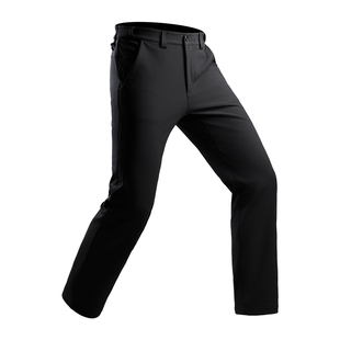 二代龙牙隐烈保暖软壳裤修身长裤冬季加绒加厚防风保暖裤男