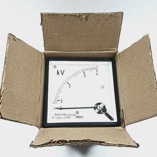 MECO-V S144 DIN STANDARD PANEL METER S.144 3.3KV / 100V (LOT
