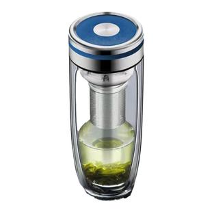 2025新款玻璃杯鹅蛋车载泡茶杯高档龙网茶水分离商务办公茶杯