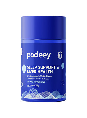 podeey美国晚安肝净丸护肝片胶囊