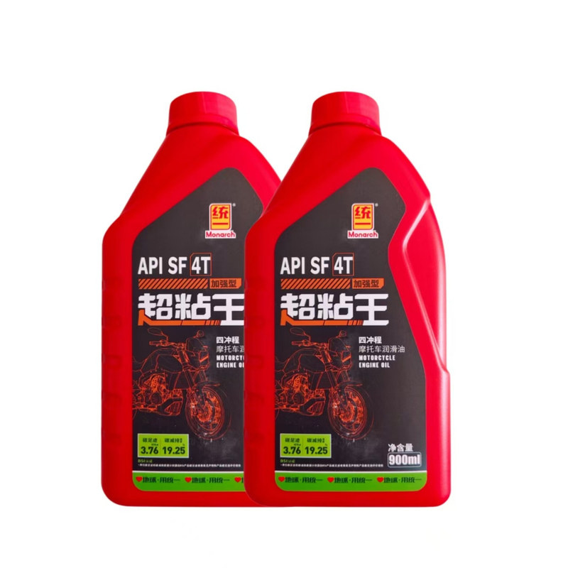 统一超粘王4T摩托车机油SF15W-40