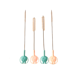 卡通吸管刷奶瓶吸管清洗刷子水杯缝隙管子清洁刷加长细小清洗神器