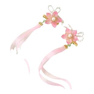 古月家儿童古风发带女童汉服襦裙古装搭配头饰中国风仙气飘带发饰