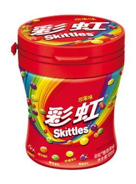 彩虹糖箭牌酸乳味原果味酸劲味