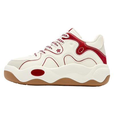 乔丹红色加绒二棉软底轻便增高