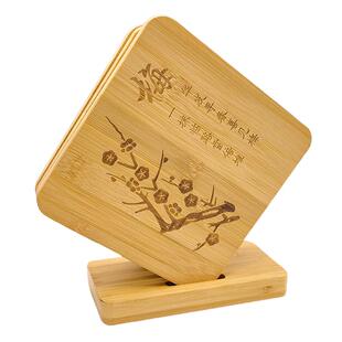 梅兰竹菊杯垫隔热垫餐桌垫防水木质碗垫子耐热厨房砂锅垫盘垫创意