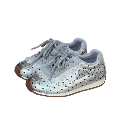 艾尚萌正品儿童蝴蝶结公主休闲鞋