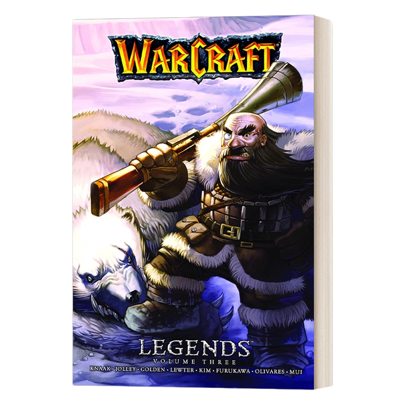 英文原版 Warcraft Legends Vol. 3 魔兽争霸 传奇 卷三 Blizzard 暴雪同名游戏漫画 Christie Golden 英文版 进口英语原版书籍