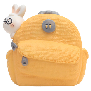 小兔子多肉花盆创意个性室内植物盆栽可爱背包阳台小花园装饰花器