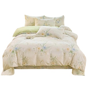 100%全棉被套单件180x200x230双人被罩纯棉单人150x200宿舍被子套