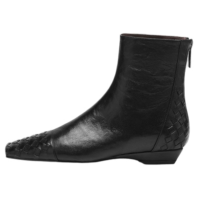 millies妙丽英伦风短靴女2025