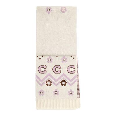 COACH/蔻驰新款山茶花女士围巾