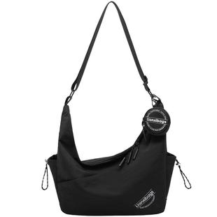 斜挎包男生潮牌2025新款时尚休闲机能骑行运动潮流邮差男款单肩包