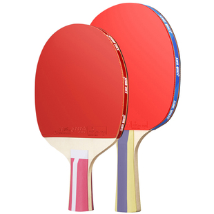 红双喜乒乓球拍官方旗舰店正品高级专业级四星五星狂飙单双拍套装