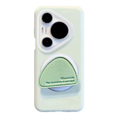 惜创【浅绿液态硅胶】适用华为pura80手机壳pura70pro+女新款paur80pro带支架磁吸p70ultra硅胶的p80果冻外壳