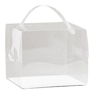 四寸小4寸透明蛋糕盒子手提加高西点爆浆2/3/5/6五寸蛋糕包装盒