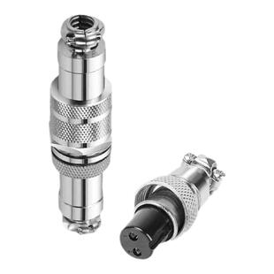 GX12航空插头插座公母对接式2芯3芯4芯5芯6芯7芯12mm工业用连接器