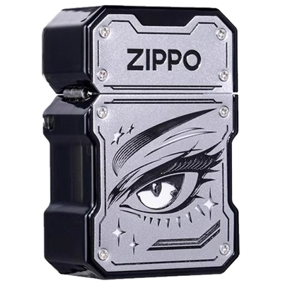 zippo打火机官方正品一眼万年纤巧防风煤油送男朋友礼物芝宝正版
