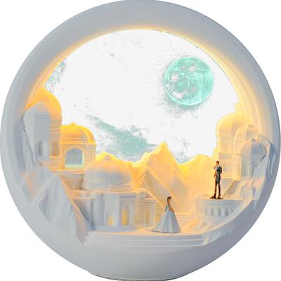 蒙德奇小夜灯香薰氛围卧室床头家居灯送女生日新婚女神节乔迁礼物