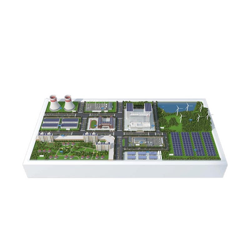 新能源综合发电沙盘模型制作光伏发电沙盘模型定做新能源沙盘定制