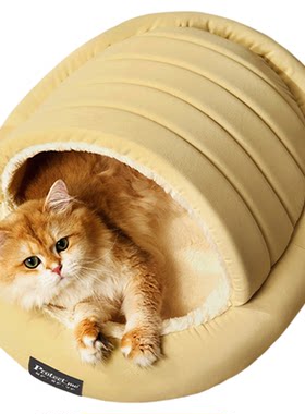 封闭式猫窝厚实不塌冬天保暖