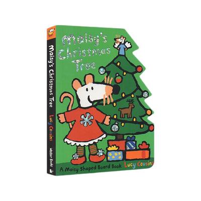 小鼠波波的圣诞树纸板造型书