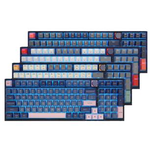 Skyloong小呆虫GK980光轴键盘有线RGB电竞游戏办公电脑机械键盘