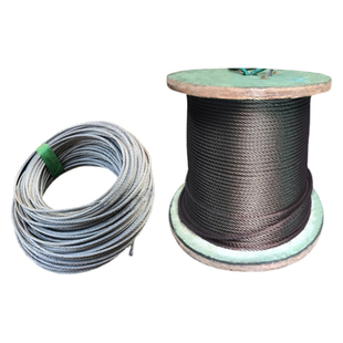 起重机行车电动葫芦钢丝绳5MM 6毫米8MM镀锌绳吊车牵引拖车轨道钢