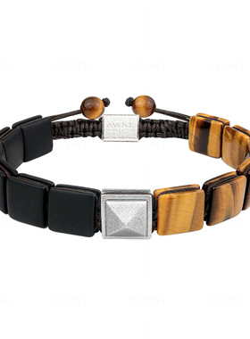 AWNL霖奈金字塔手链天然宝石